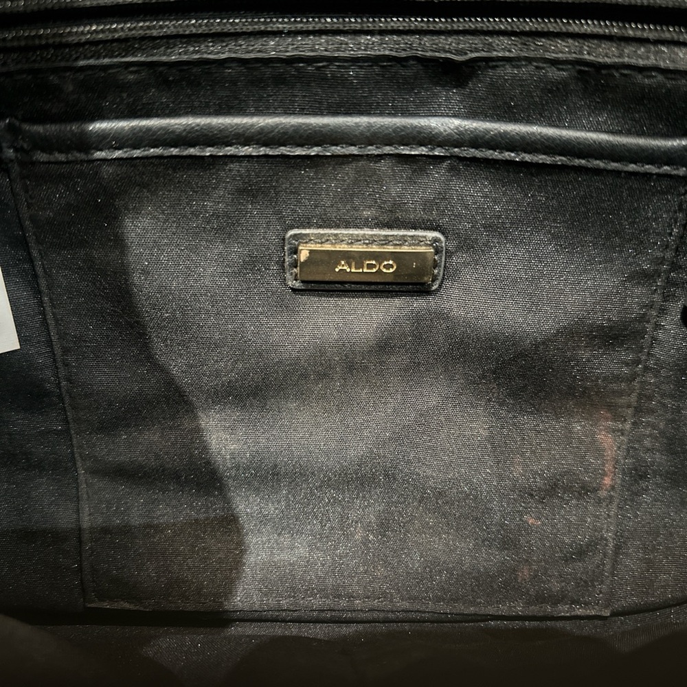 Aldo Black and Tan Geometric Clutch‎ - Picture 3 of 6